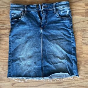 Kut Denim Mini Skirt